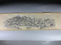 甲州道中身延詣図巻