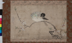 桃鳩図